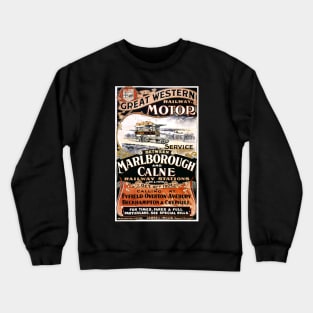 Vintage Travel Poster - Great Western Railway Crewneck Sweatshirt